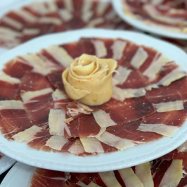 Plato de jamón